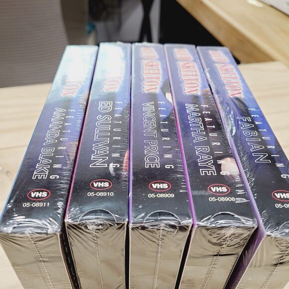 Greatest Comedy Shows Red Skelton - 5-Pack (VHS, 5-Tape Set **SEALED** - Picture 8 of 14